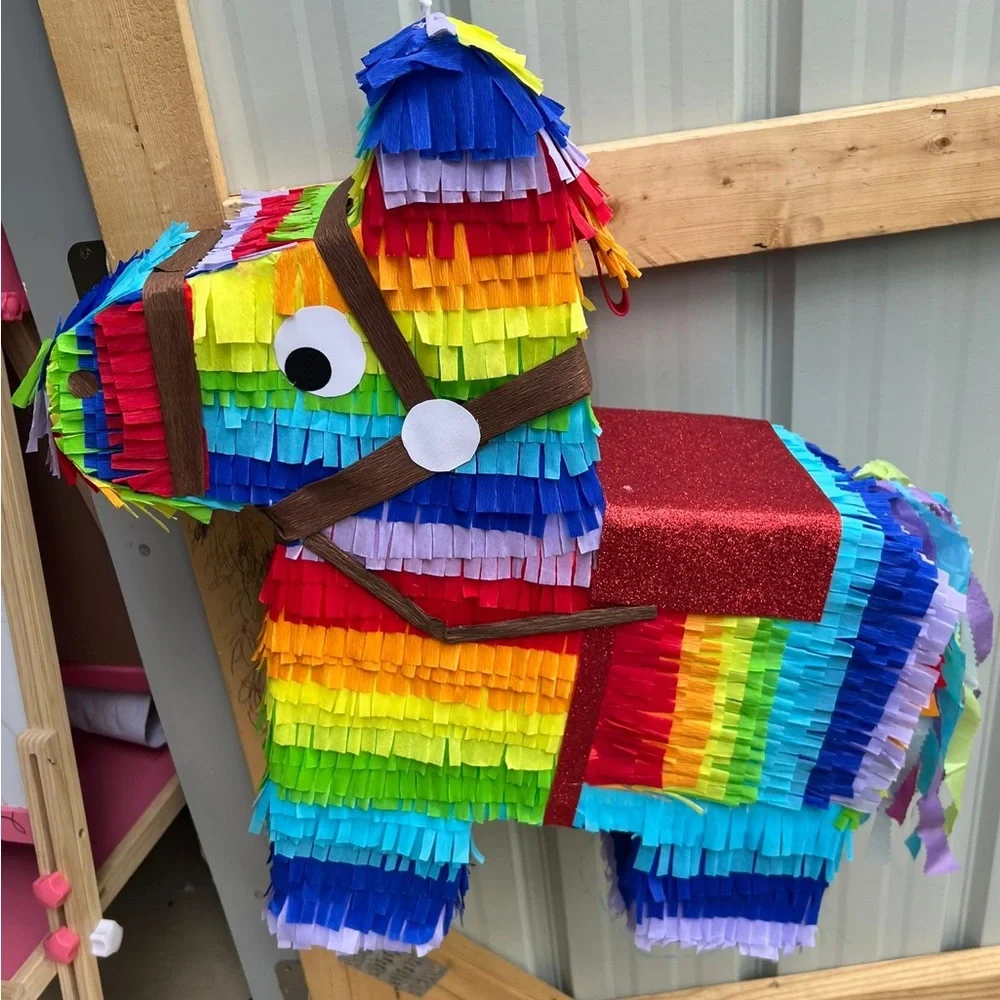 Colorful Donkey Pinata for Kids - Picture 2 of 8